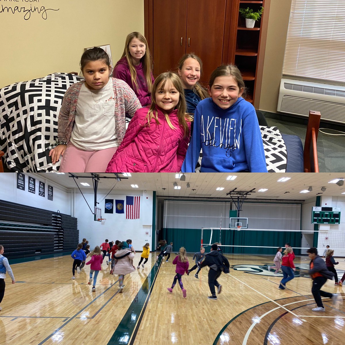mrscrystalbell's tweet photo. College Day 2023 was a blast! Thank you, Central Community College and Briar Cliff University for showing our 4th graders what college is all about! @BellStephanieL @briar_cliff @cccnebedu @ShellCreekVikes @CaitlinDebower #lakeviewvikes https://t.co/i7HdkMfSgD