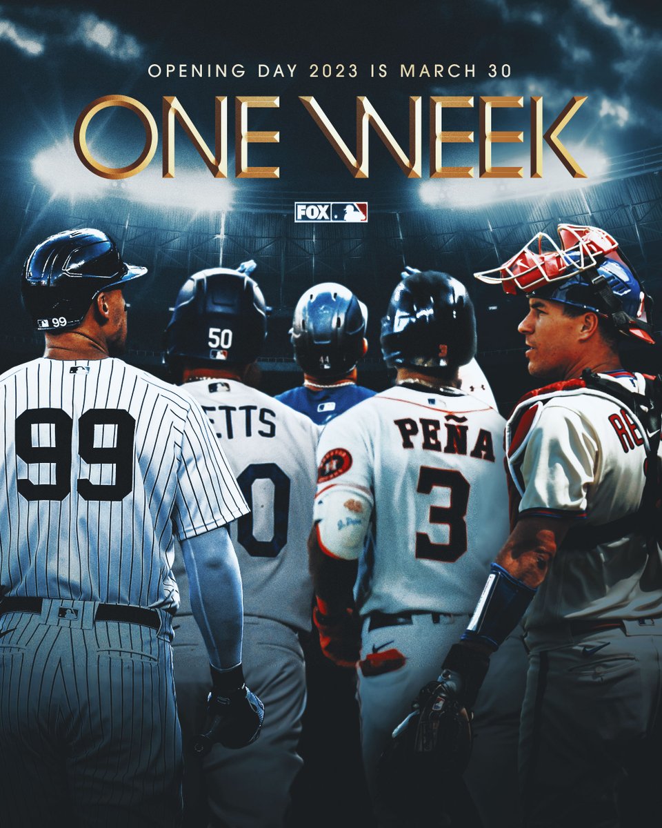 MLBONFOX's tweet image. It's almost here ⏳⚾️