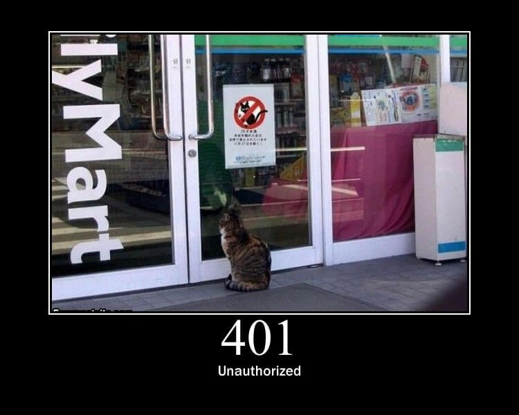 Luisa_Donato's tweet image. 401 Unauthorized 

#httpstatuscodes