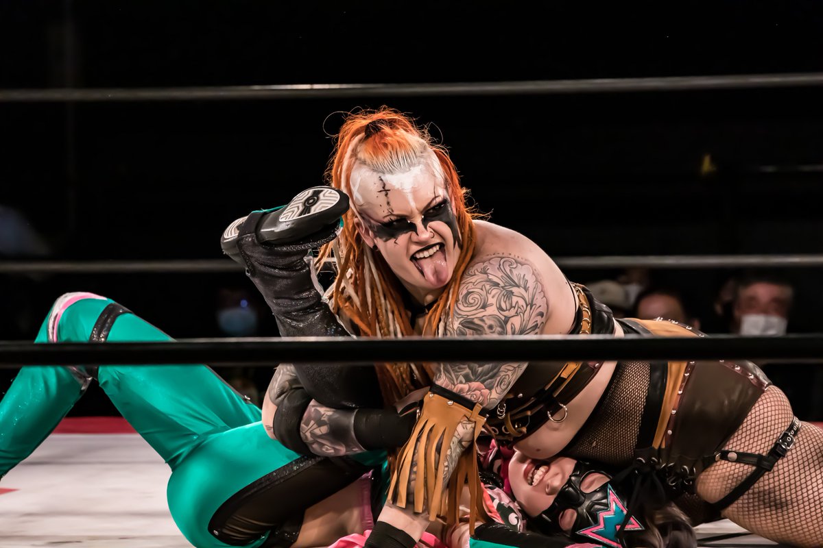 ryo_humming_mr2's tweet photo. 2023.3.22
TJPW LIVE TOUR IN SPRING '23
新宿FACE

ハイディ・ハウイツァ(@ThundrdomeStyle)

#tjpw #東京女子プロレス #HeidiHowitzer #WWP https://t.co/Rnk2QuH2Y5