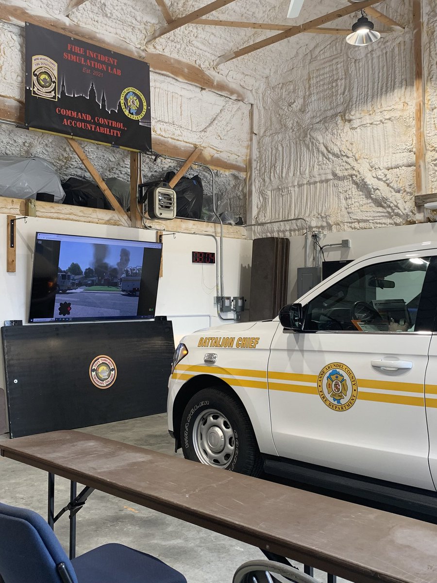 Big thanks to <a href="/AACoFD/">Anne Arundel County Fire Department</a> for showing us around their command competency program today. Great stuff!@Chief_Wolford  <a href="/FCDFRS/">FrederickCounty Fire</a> <a href="/makinthepush/">Lawrence Schultz</a>