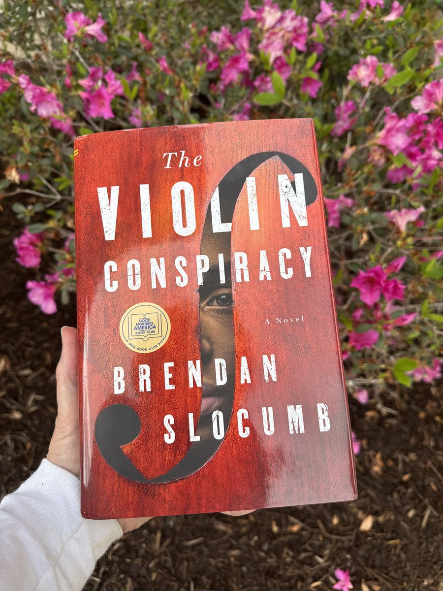 OnDBookshelf's tweet photo. My review of The Violin Conspiracy by @Brendan_slocumb: https://t.co/Vu2t7Yn8JC https://t.co/kW9Tw1jrrV