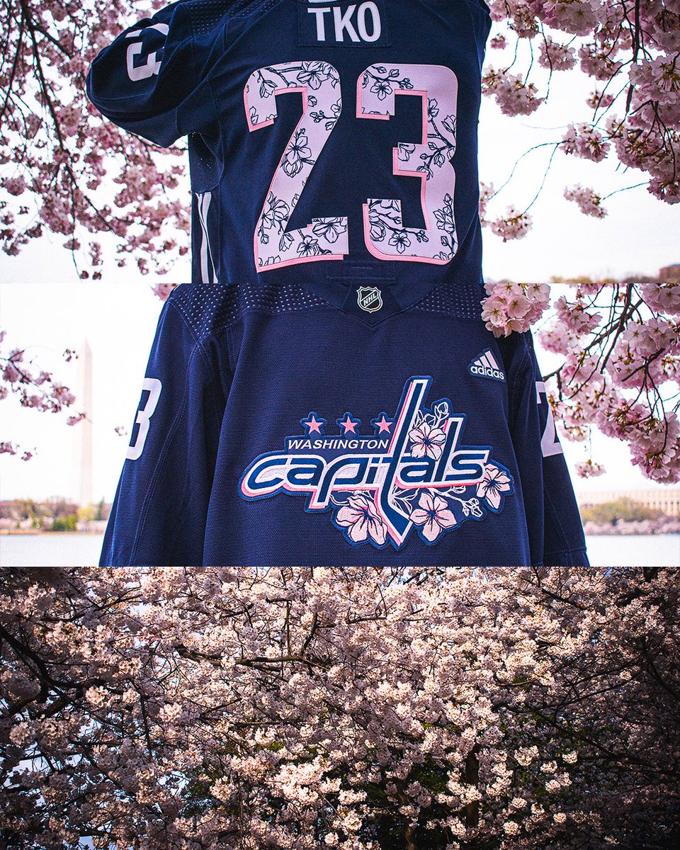 Capitals's tweet photo. A trip to the Tidal Basin https://t.co/FR2mqxTyp7