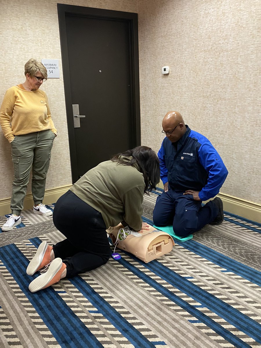 BIL had a blast hosting OSHA 10 and CPR classes this week. Thank you TUL, DFW, AUS and RNO for coming out! Silver Safety here we come…. @AOSafetyUAL @rnocarol_mclean @Dfost86 @MikeHannaUAL