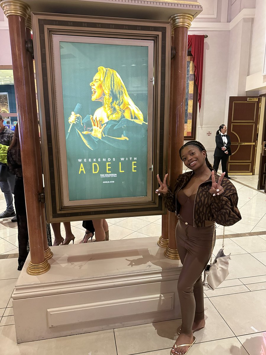 _danny0825's tweet photo. Still emotionally overwhelmed from seeing @Adele on 2/25 ! It was so intimate, full of love, laughter, and lots of crying. Forever grateful + thankful for this experience! I hope to one day get the chance to personally say Thank You to her 🫶🏾🥹 @AdeleAccess #WeekendsWithAdele https://t.co/MD4wDEIptQ