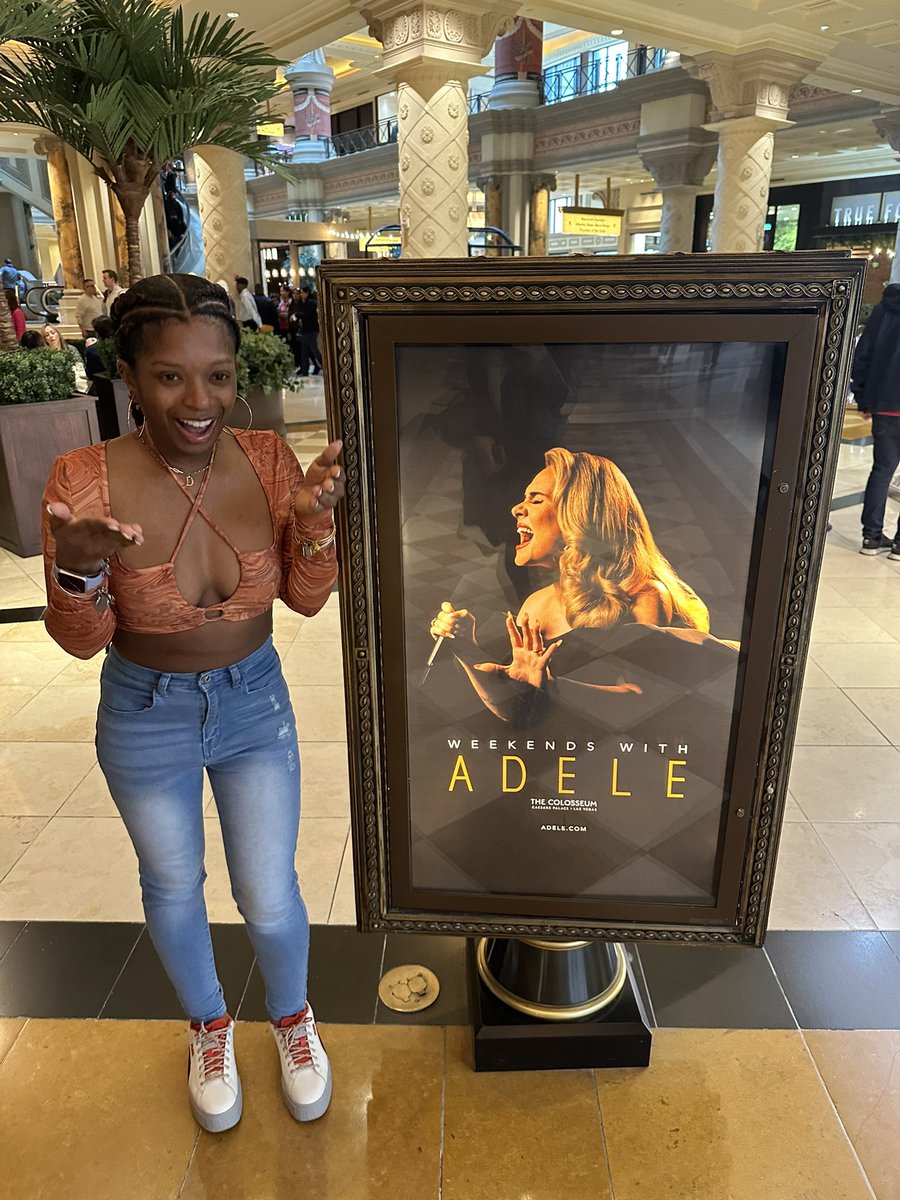_danny0825's tweet photo. Still emotionally overwhelmed from seeing @Adele on 2/25 ! It was so intimate, full of love, laughter, and lots of crying. Forever grateful + thankful for this experience! I hope to one day get the chance to personally say Thank You to her 🫶🏾🥹 @AdeleAccess #WeekendsWithAdele https://t.co/MD4wDEIptQ