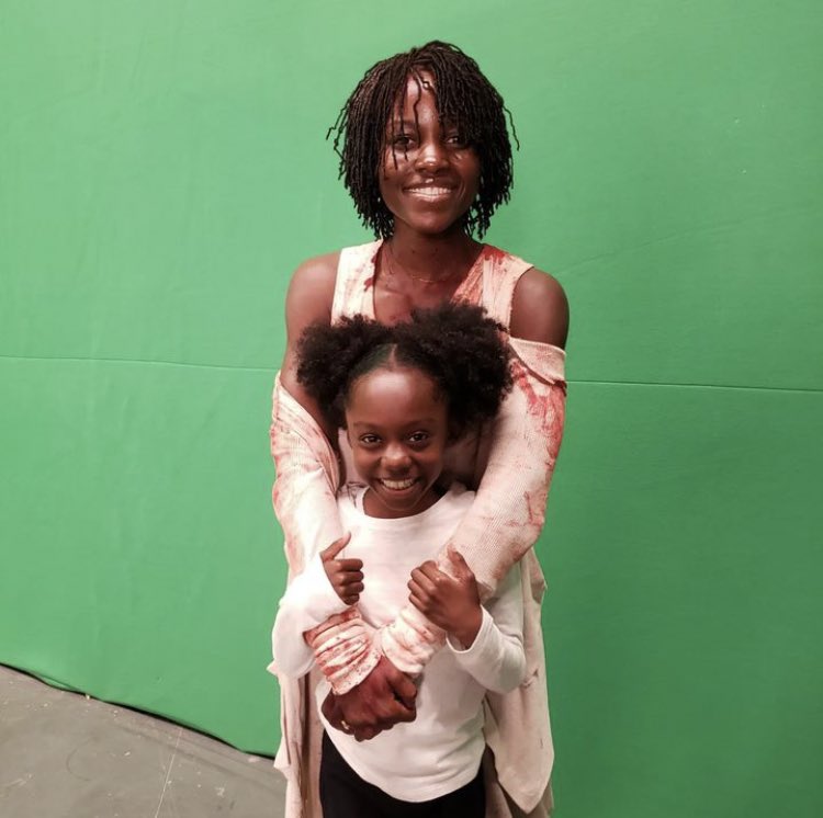 NyongoBrasil's tweet photo. 📸 Novas/velhas fotos de Lupita Nyong'o nos bastidores de Us (Nós).

(Lupita via Instagram). https://t.co/kyJbEqZt6A