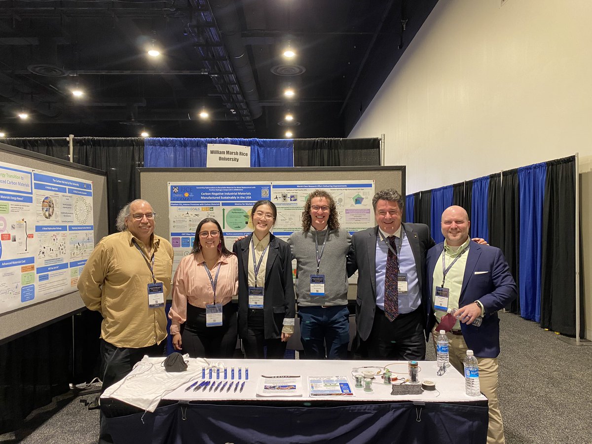 Pasquali Research Group (@cf2_group) on Twitter photo Visit us at the booth 101 at #ARPAE23 to know more about our work on sustainable Carbon Nanotube Fiber Technology. Visit us at the booth 101 at #ARPAE23 to know more about our work on sustainable Carbon Nanotube Fiber Technology.
