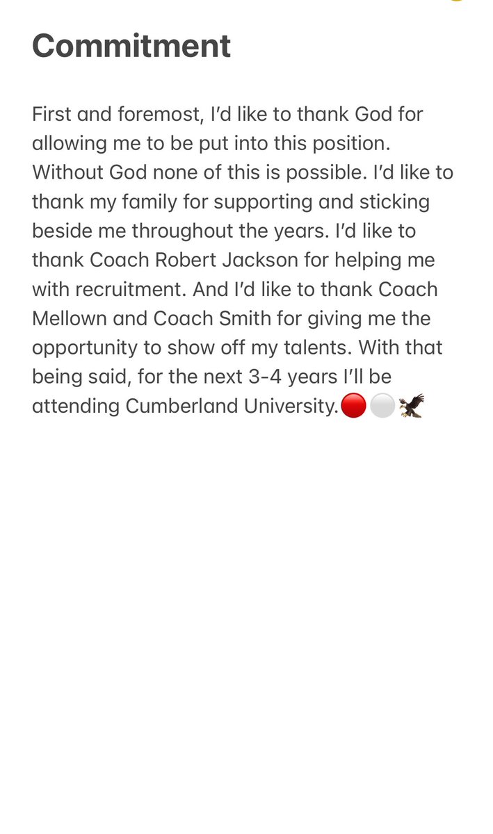 TycamrenJ's tweet photo. @cedricsinkfiel2 @CoachRobertJac1 @RicRud3 @Muhzeenie @AL4afootball @CumberlandFB @jaythanmarsh1 @AndyBulldogsFB https://t.co/mzWvDB7Zlp