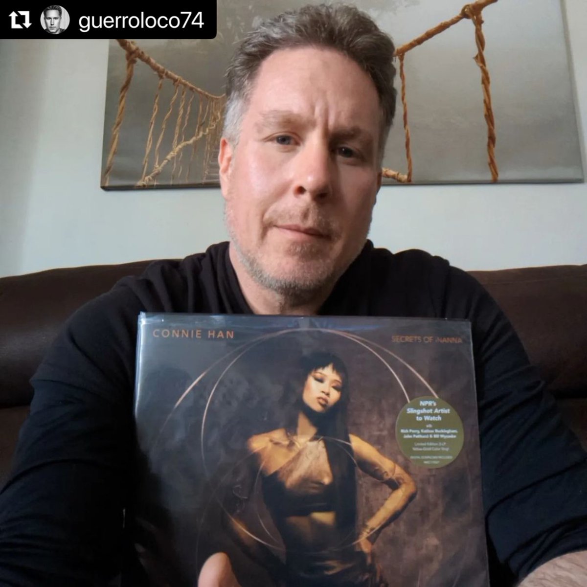 echtzeitklavier's tweet photo. Sending a warm and gracious thank you to @guerroloco74 from Minneapolis, MN for snapping a selfie with his #SecretsofInanna vinyl LP 🥰🤳🏼🎹🙏🏼 Snap a selfie with your LP/CD for a chance to be featured on my page! #conniehan #lovemyfans #jazzpiano #sumerianmythology
#Repost @guerroloco74 with @use.repost
・・・
#secretsofinanna 🙌🙌🫰