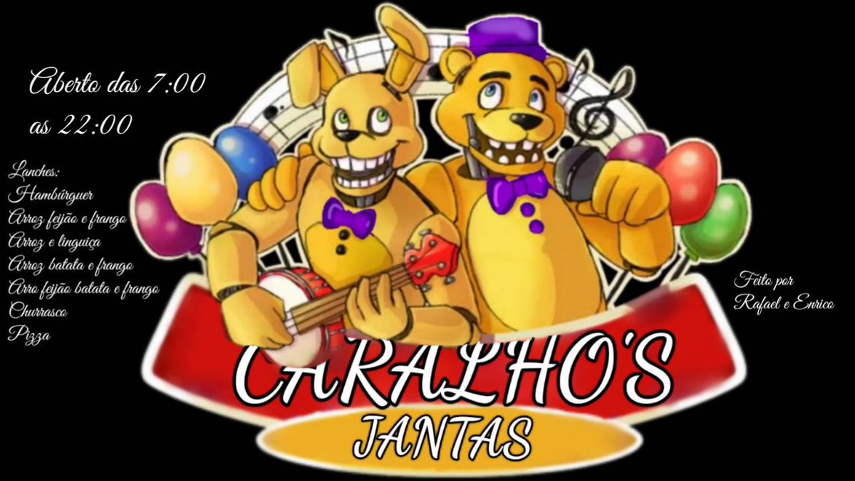 EnricoRafaNaNet's tweet image. Olá gente!!!!! 

É, oi. Viemos espalhar nosso negócio que começamos. Caralho&apos;s lanches.