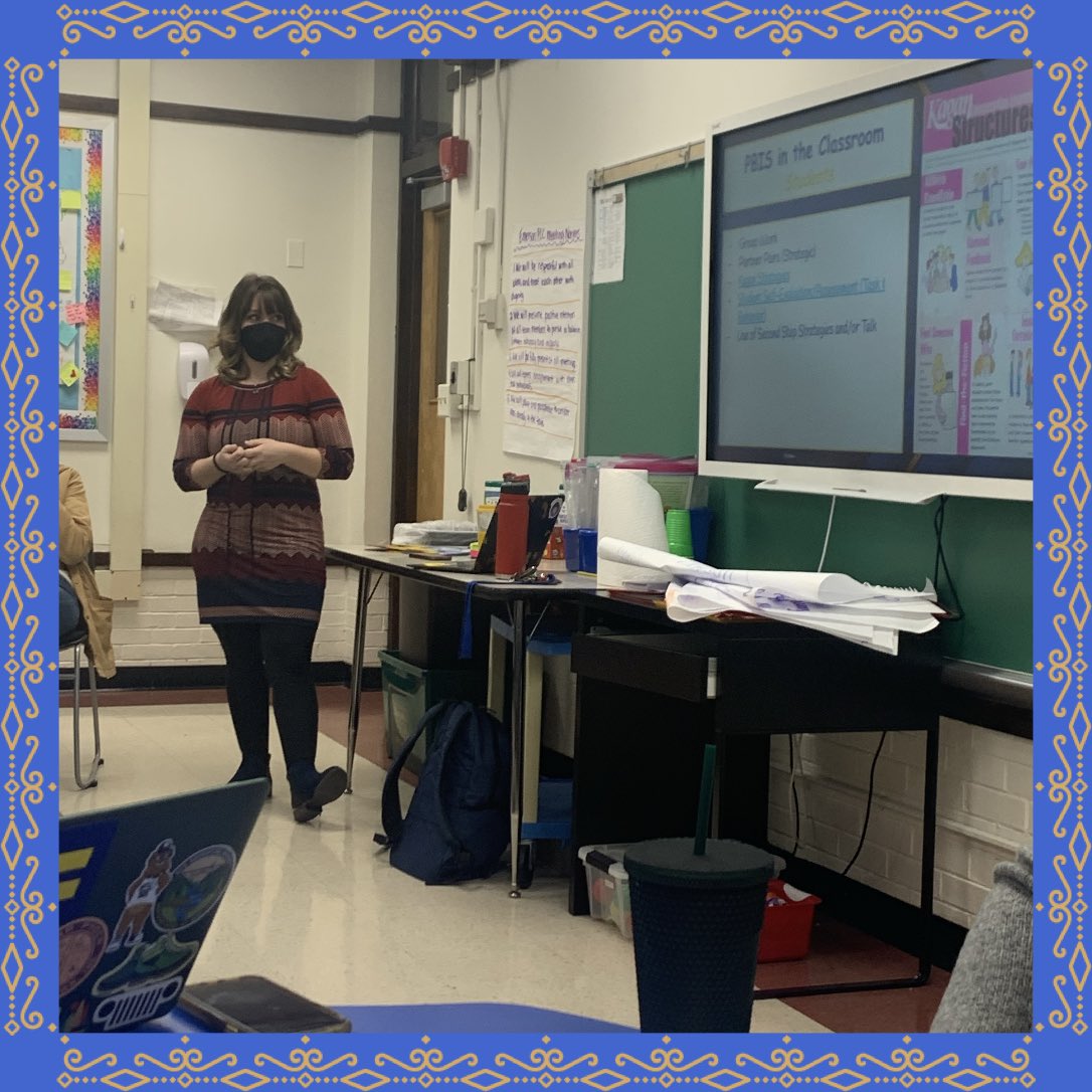 JSuchyEmerson's tweet photo. ⁦@TheTeachingBee⁩ you are a PBIS rockstar!  I am so thankful for your leadership and your positive approach!  Our students love you because they know you care! #d100inspires ⁦@BerwynSouth100⁩ https://t.co/kxkEgjKi7L