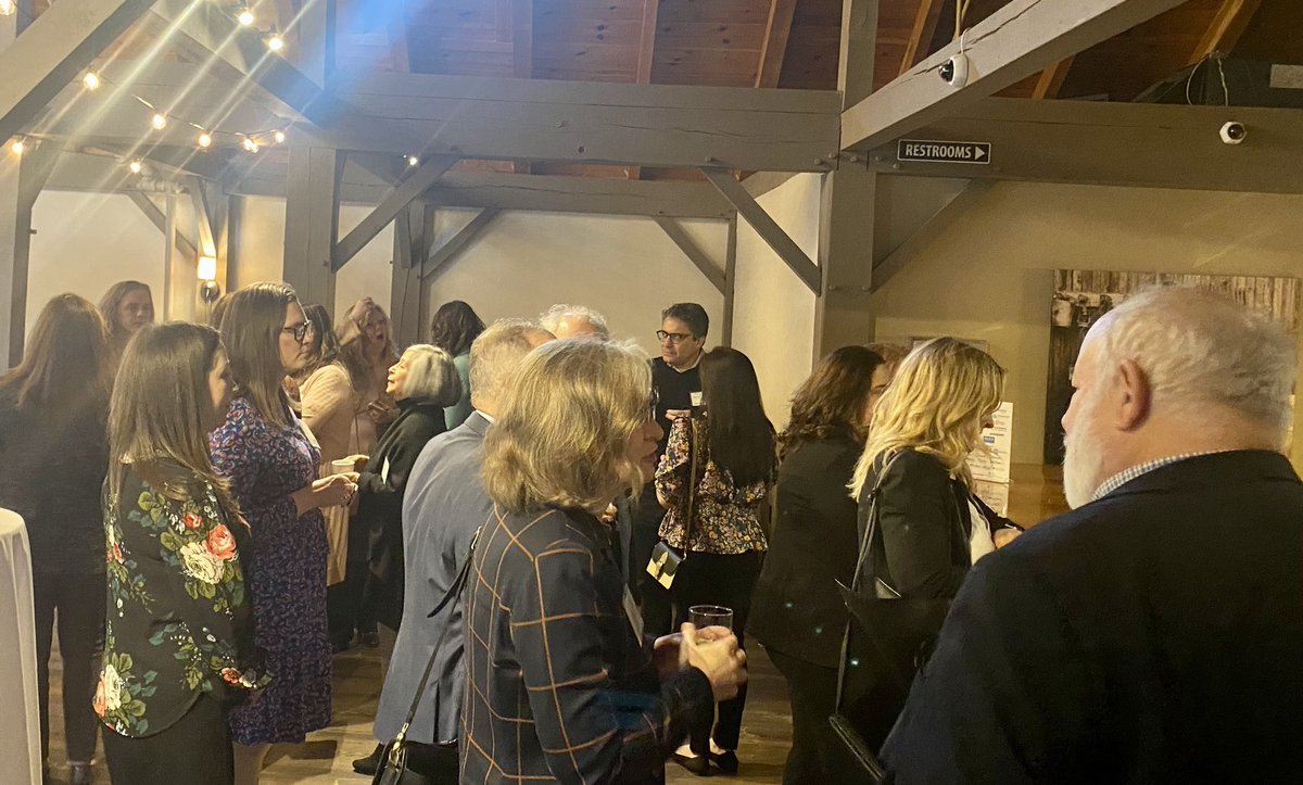 PatSutton21's tweet photo. #newenglandhimss Great night at New England HIMSS Women in HIT event in Sturbridge. Thanks everyone for being here! https://t.co/kSBkXHPmT4