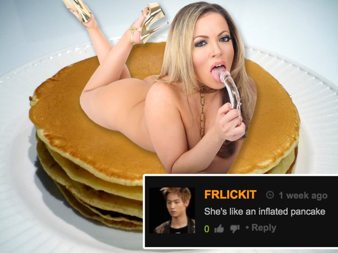One of my most favorite pornhub comments&hellip; I just had to photoshop myself on pancakes lol. https://t.<a href="/tag/tiktok"class="tags"><span>#tiktok</span></a>