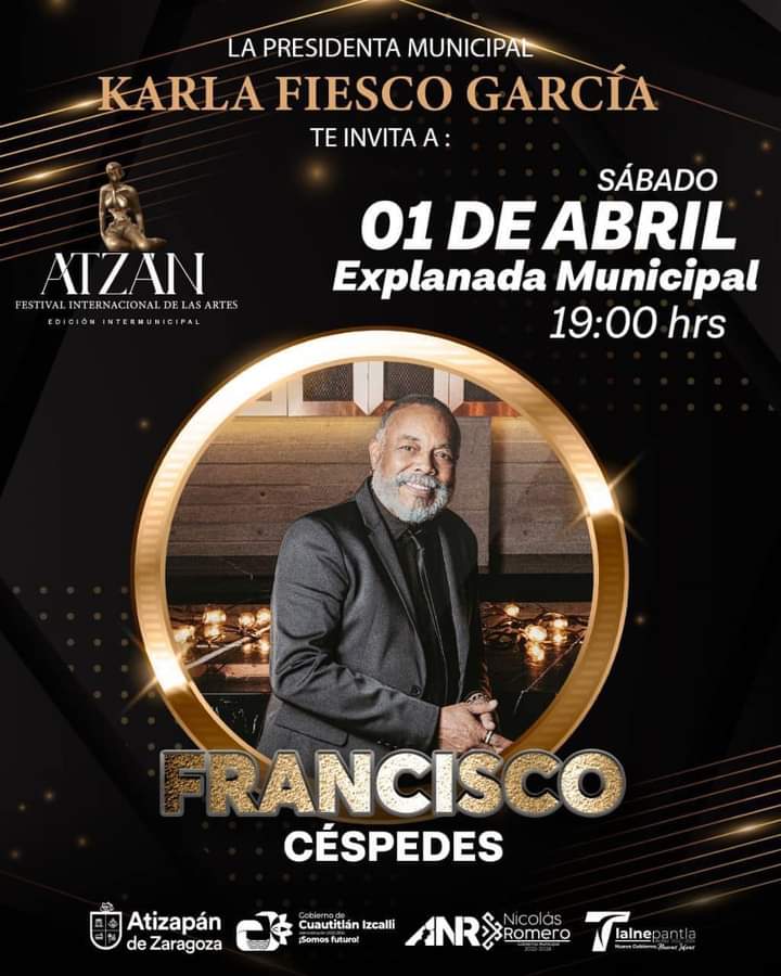 🔎😱Conoce a los artistas invitados para el #festivalatzan2023. 

El arte y la música no faltarán en Cuautitlán Izcalli, contaremos con la presencia de:

💃🏽Ballet Folklórico de México de Amalia Hernández
🎙️Francisco Pancho Céspedes

#SomosFuturo #SomosIMJUCI