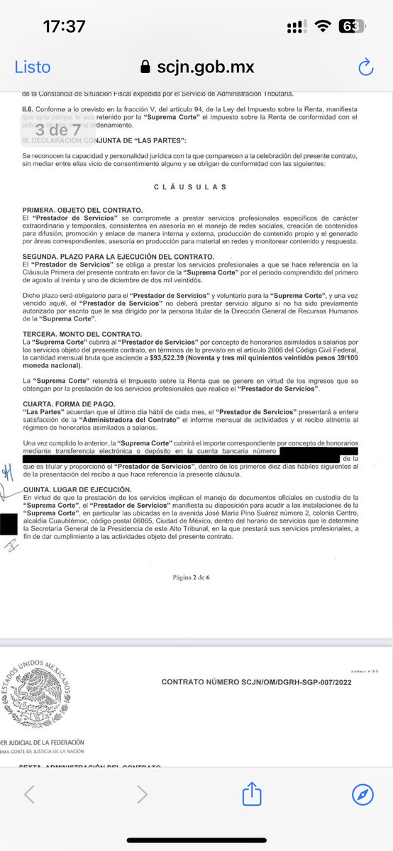 LeonEconomista's tweet photo. El ministro @ArturoZaldivarL contrató a @CMagazo para ayudarlo con su cuenta de Tiktok, el problema es que lo hizo con dinero de la @SCJN. El artículo 134 constitucional prohíbe la propaganda personalizada con recursos públicos. Tenemos a una ministra plagiaria, y a un ministro que no respeta la ley (que se supone debe conocer y defender).