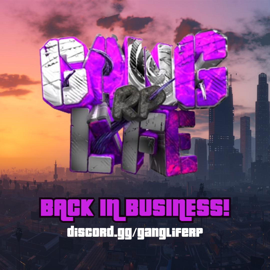 GanglifeNL's tweet photo. GanglifeRP is back in business! Biggest NL/BE CombatRP FiveM server! Join now: https://t.co/3QdmWDBAbh #gangliferp #ganglifenl #fivem #gtav #gtavfivem #combat #roleplay #gtaroleplay https://t.co/8FHfmBTAWl