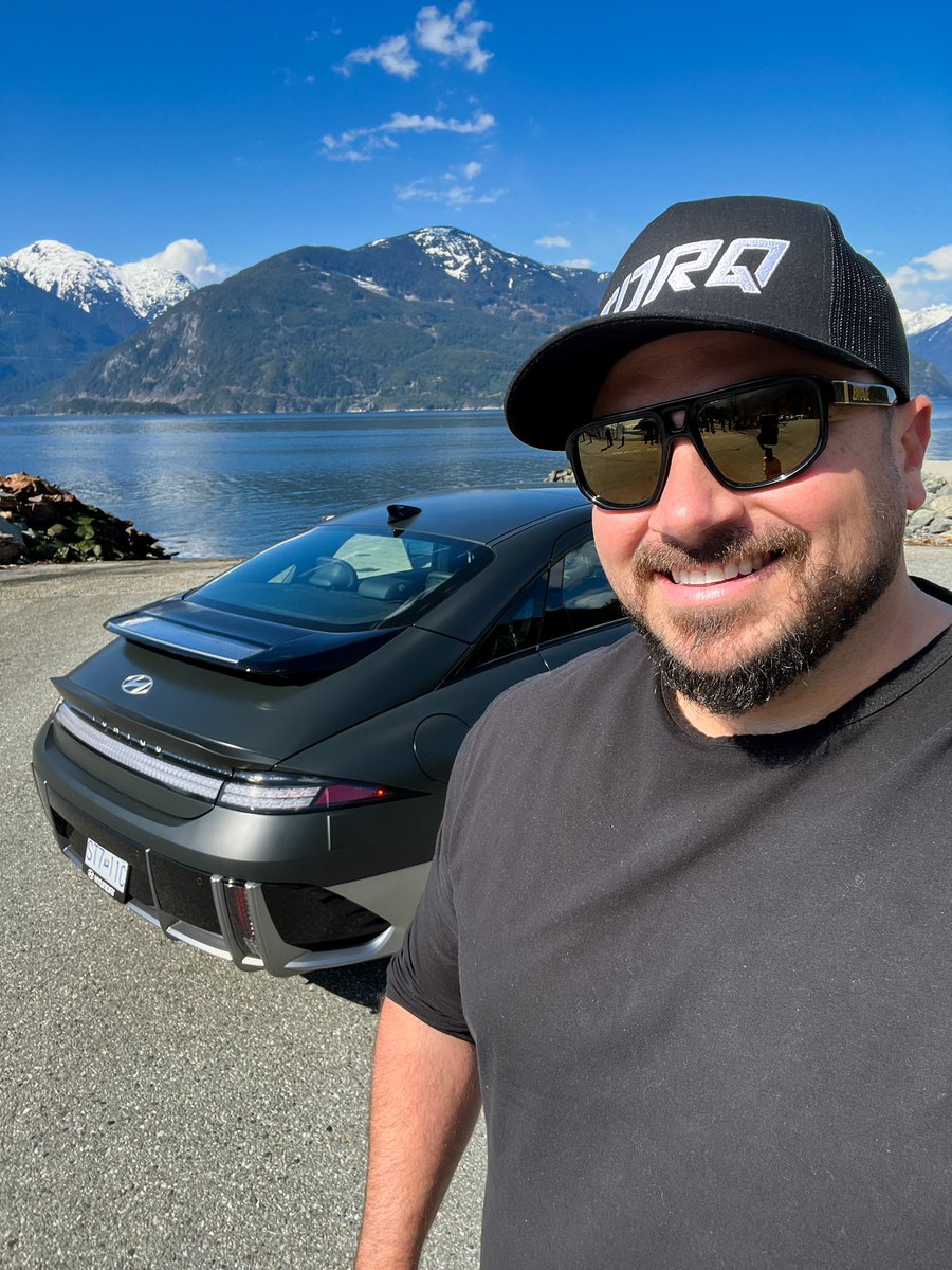 Gorgeous day in the surroundings of Vancouver, British Columbia, to test drive the new Hyundai Ionic 6. ☑️

#HyundaiIonic6 #Ionic6 #TorqMedia