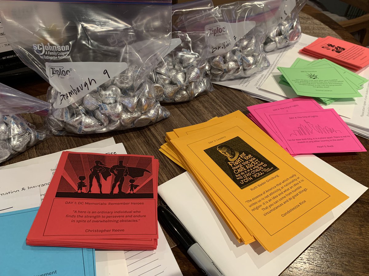 I’m preparing to take 40 <a href="/VIDASHARKS/">VIDA (6-8 Magnet)</a> students to DC/NYC for@spring break. The nightly reflection time is my favorite. Thanks <a href="/angelatownsen11/">angela townsend</a> for inspiring this “goodnight kiss” (chocolate)! ❤️