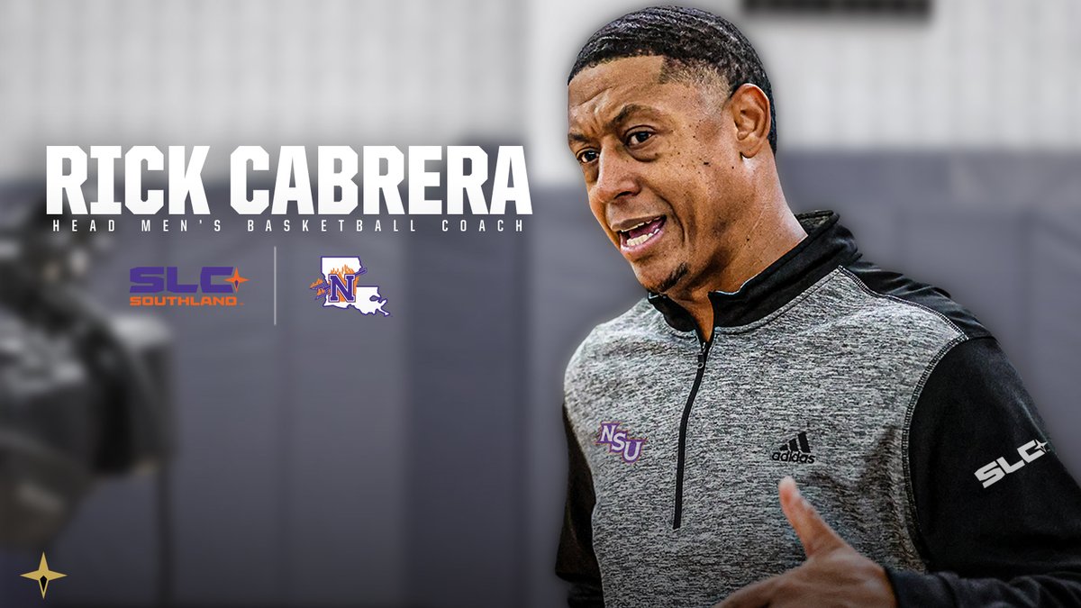 SouthlandSports's tweet photo. Welcome to the Southland, @CoachCabrera13!

📰 https://t.co/SSfLwxzGiv

#EarnedEveryDay x @NSUDemonsMBB https://t.co/nSCbyn93cL