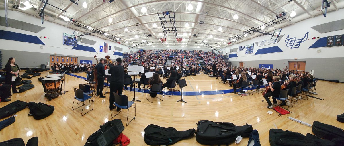 Full house at tonight's All-District Orchestra Concert! Grades 5th through 12th represented and are playing so well. Thank you to all the students, parents, and incredible directors, led by our own, Mrs Gunderson.
<a href="/GEHSBlazers/">Gardner Edgerton High School</a> 
<a href="/GEHSSimpson/">Mike Simpson</a> 
<a href="/GardnerEdgerton/">Gardner Edgerton USD 231</a>