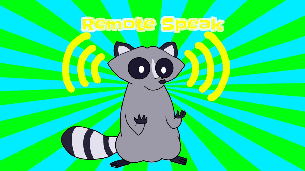 Remote Speak tweet media