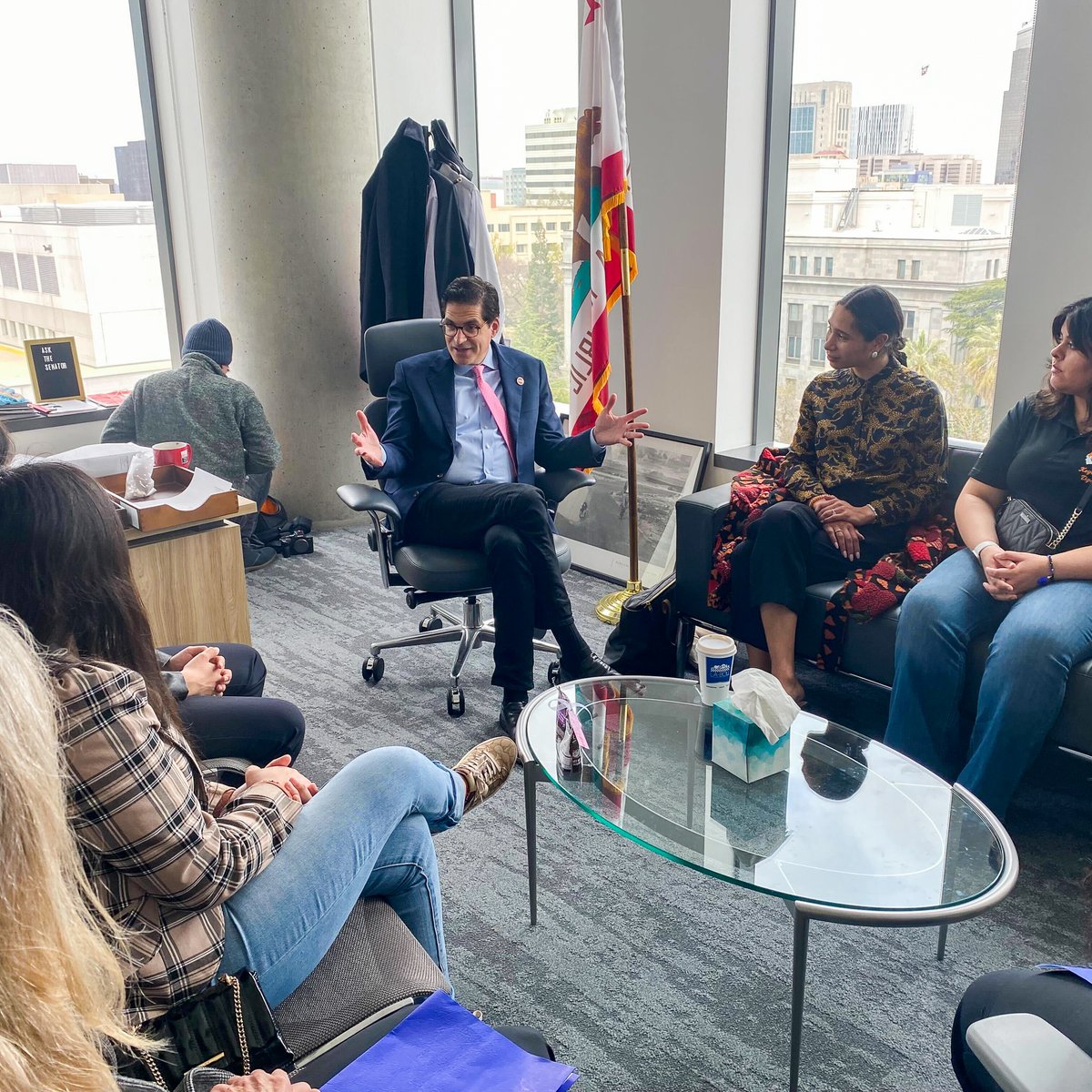 SenJoshBecker's tweet photo. Today, I met with the Boys &amp; Girls Clubs of the Peninsula. I got to hear about how impactful @BGCP has been for them and share some words of wisdom! https://t.co/CXgPizJPGr