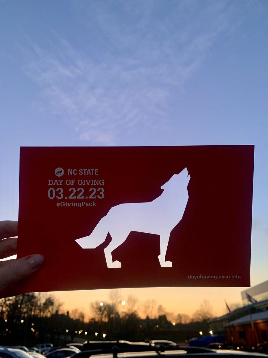 _CallieY's tweet photo. Happy to support @NCSUStudyAbroad today for @NCState #DayOfGiving! Studying abroad w/ NCSU was the most impactful experience I received. Giving to this group provides scholarships for students to enjoy all that global studies has to offer! #GivingPack 🐺Views from Farmville, VA! https://t.co/PK2sR2AYPu