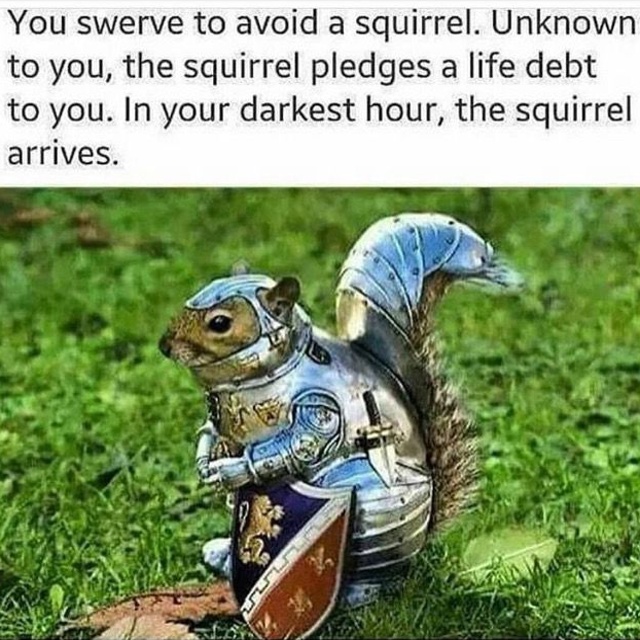 Karma is real. Be good to others. It makes for an awesome, fulfilling life... and who knows, one day, in your darkest hour, it just might save your life.
