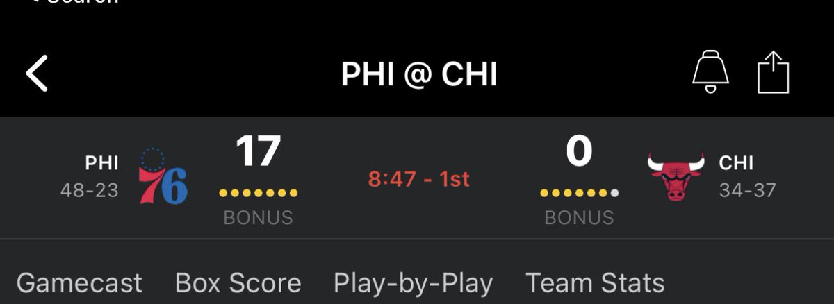 tommyob95's tweet photo. As a sixers fan I’m cool with this, but as a bettor if the bulls wanna idk score a basket that’s okay https://t.co/T0Z0kkj8Fa