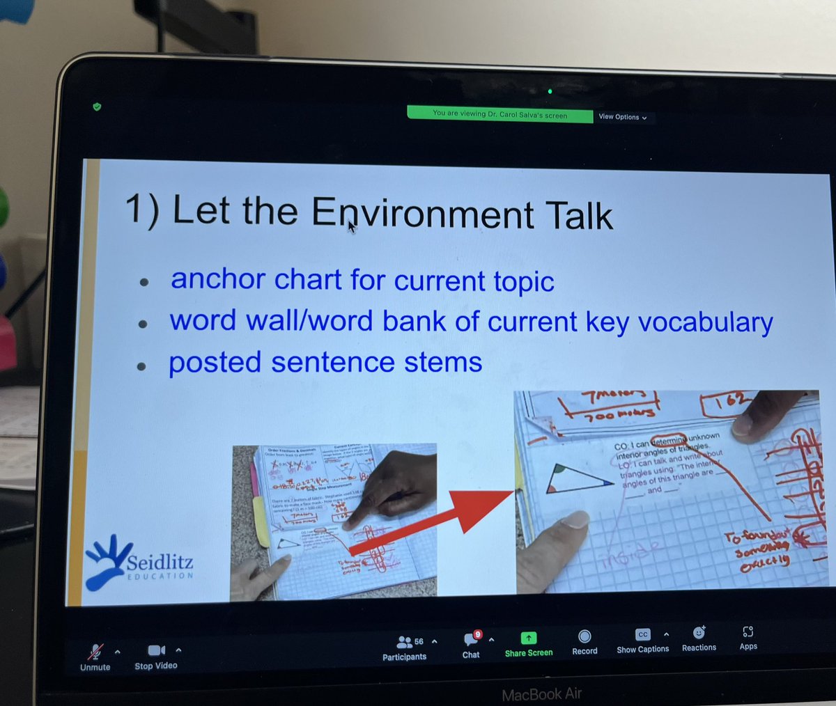 Need another teacher in the room? Let the walls start teaching too. Learned so much from <a href="/DrCarolSalva/">Dr. Carol Salva</a> with leaders from around the US about making secondary schools structures for newcomer students! #emergingmultilinguals #eldshines