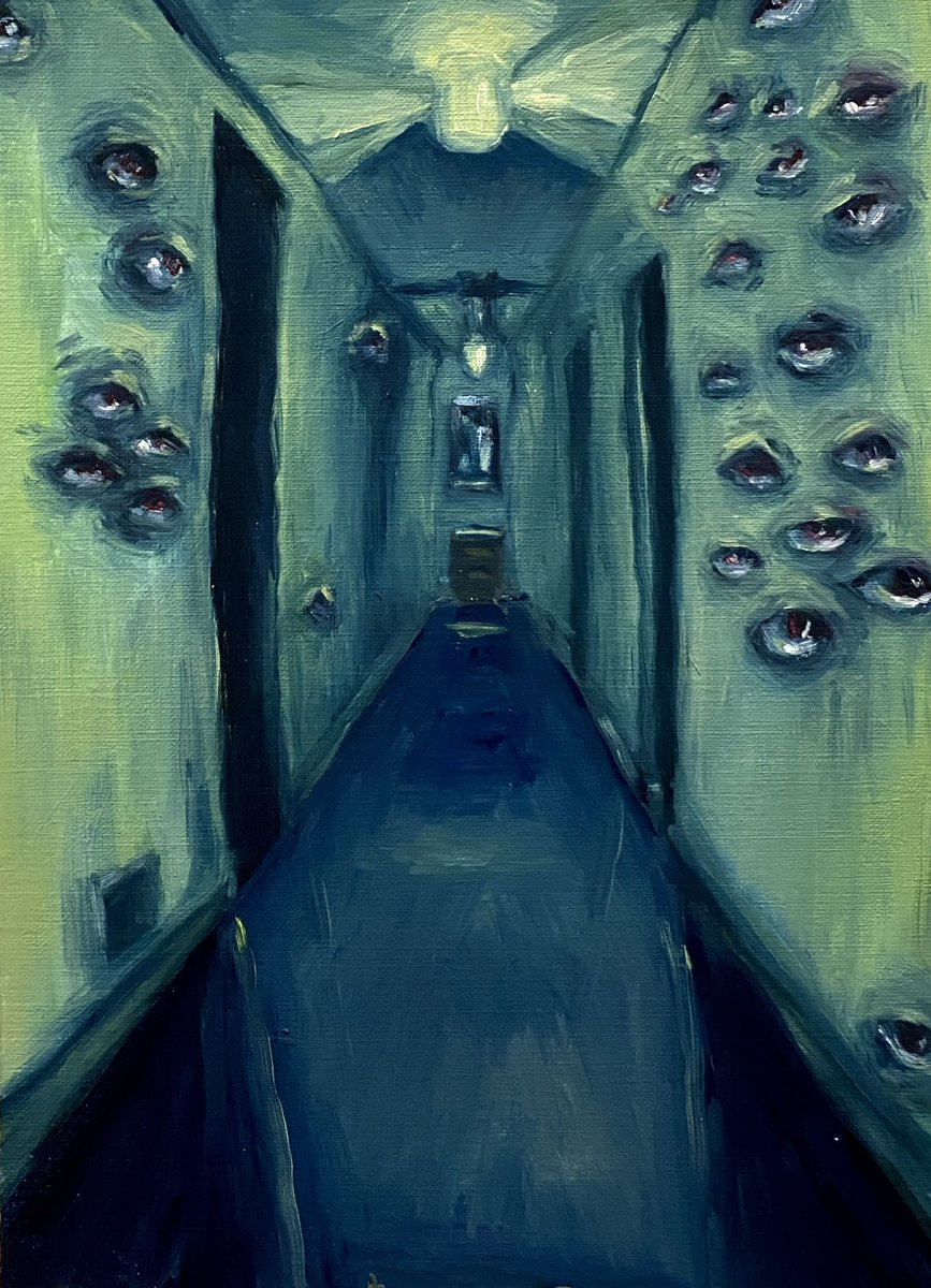 art_eyeartu's tweet image. Fly on the Wall? No, EYE on the wall...

Visual Artist: @Primmad0nna_ish

#hallmonitor