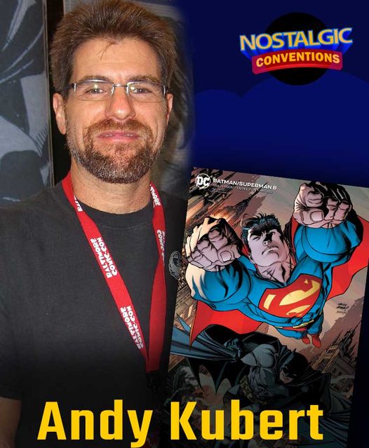 Nostalgic Convention’s LA Comic Art Show (LAcomicartshow.com) will take place on Sunday June 4, 2023 from 10am-4pm at the Hilton Garden Inn Los Angeles/Redondo Beach. Art dealers and collectors from around the country selling, trading comic art. See special guest Andy Kubert