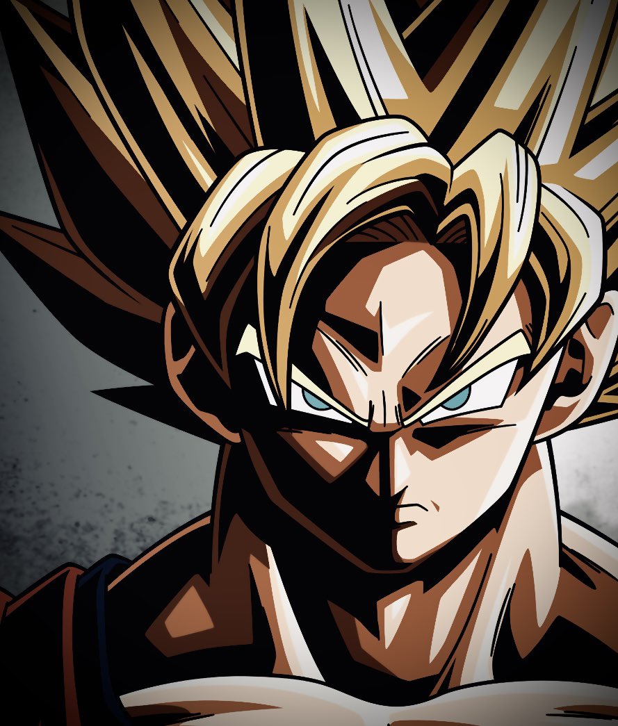 ChaChaVitch's tweet photo. I wanna see the video of stewie from family guy being jumpscared over and over by this image of goku https://t.co/enfBsPofee