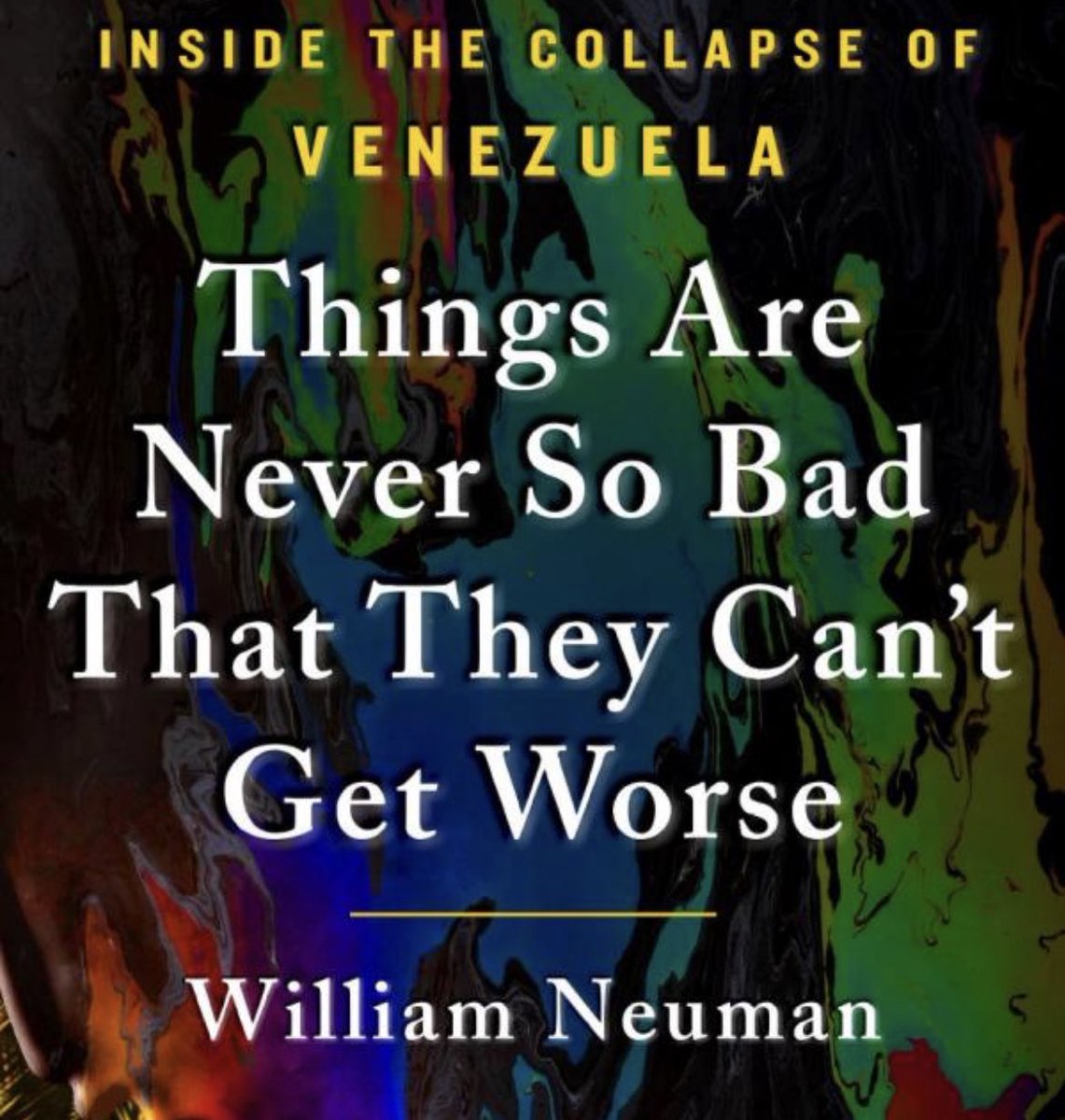 Sergio Dahbar (@sdahbar) on Twitter photo <a href="/willieneuman/">William Neuman</a> gana The Cornelius Ryan Award al Mejor libro de no ficción sobre asuntos internacionales Things are Never So Bad That They Can’t Get Worse: Inside the Collapse of Venezuela (St. Martin's Press, 2022). El premio lo otorga Overseas Press Club of America <a href="/willieneuman/">William Neuman</a> gana The Cornelius Ryan Award al Mejor libro de no ficción sobre asuntos internacionales Things are Never So Bad That They Can’t Get Worse: Inside the Collapse of Venezuela (St. Martin's Press, 2022). El premio lo otorga Overseas Press Club of America
