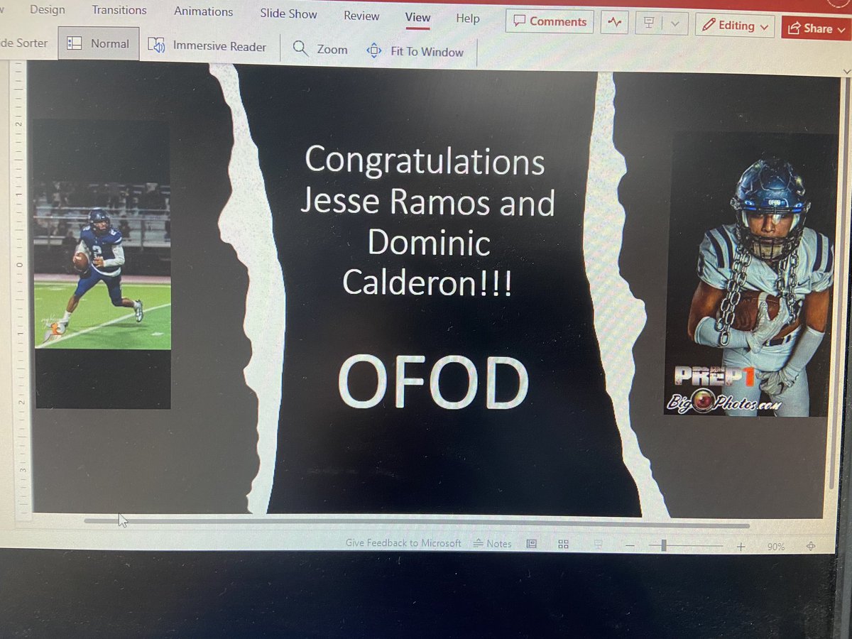 vlara_82's tweet photo. Congratulations to Jesse Ramos and Dominic Calderon! Jesse will be on a full scholarship to play football for Dakota State and Dominic will continue his football career at Sul Ross State University! These gentlemen will represent DV well! @DVHSYISD @IvanCedilloYISD https://t.co/4NDV2ppiqe