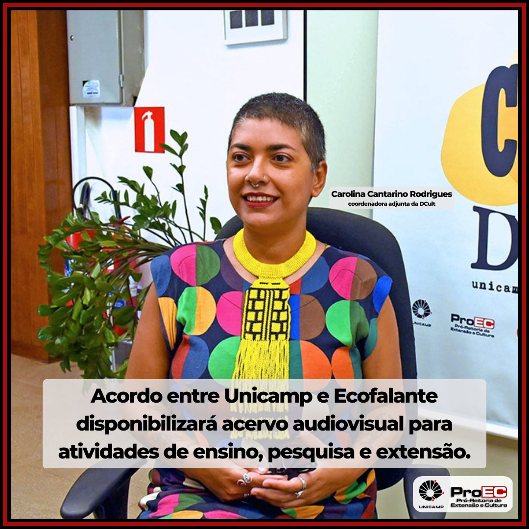 ExtensaoUnicamp's tweet photo. Confira a matéria completa no nosso site:
https://t.co/tyMcHb9nvo
#ProEC #Dcult #Unicamp #audiovisual #pesquisa #extensão #ensino https://t.co/2wU3FrBQ6J