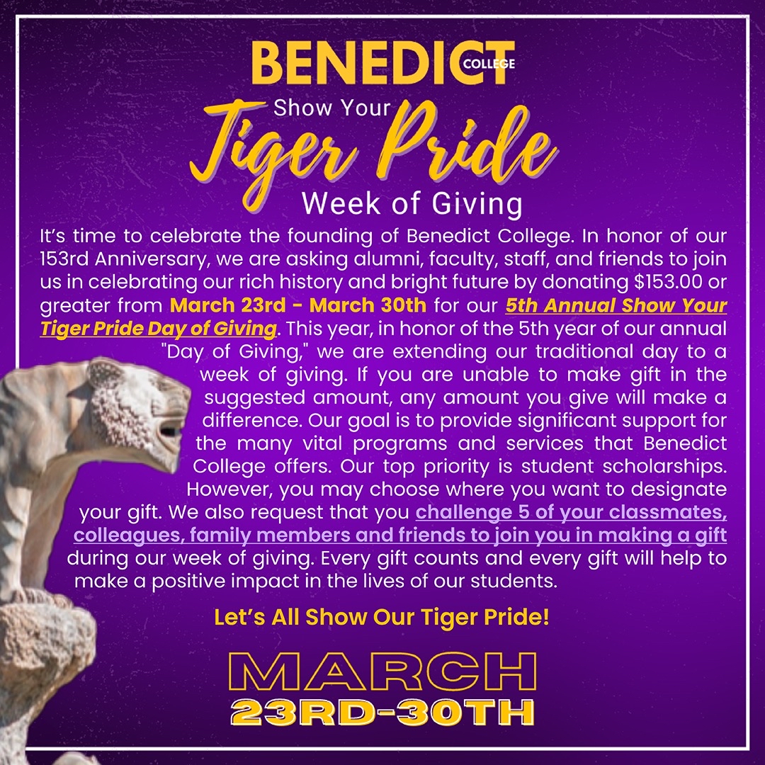 BenedictEDU's tweet photo. #GivetoBC #BCGives #RYSBenedict https://t.co/4sMsWOFg4M
