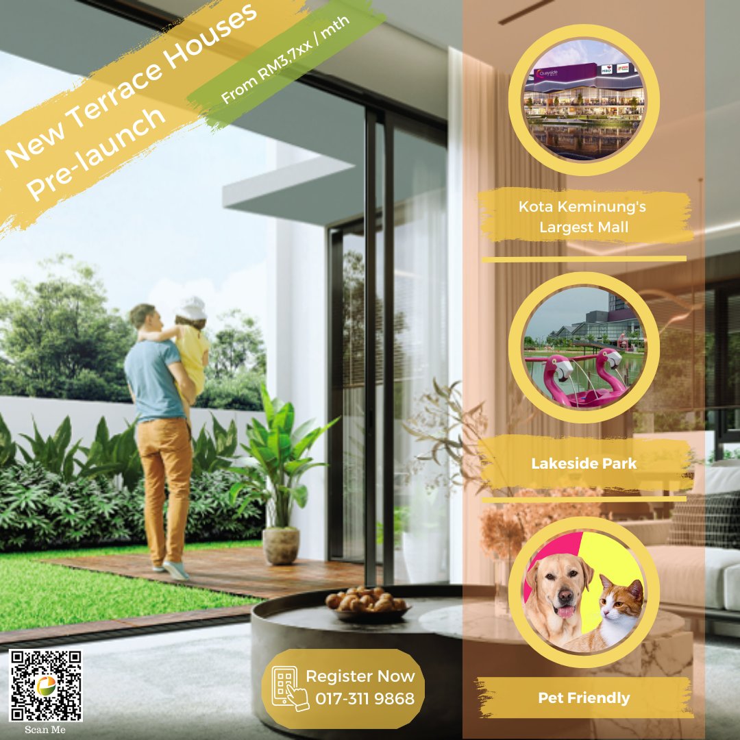 lesliemarkprop's tweet photo. Dreaming of owning a luxurious home with spacious rooms and tranquil surroundings? 

Our upcoming project in Kota Kemuning South offers just that! This gated and guarded residential area offers 2-storey link houses with 3-4 bedrooms  including a lake-facing option. 

PM for info. https://t.co/RBMSh6wtVk