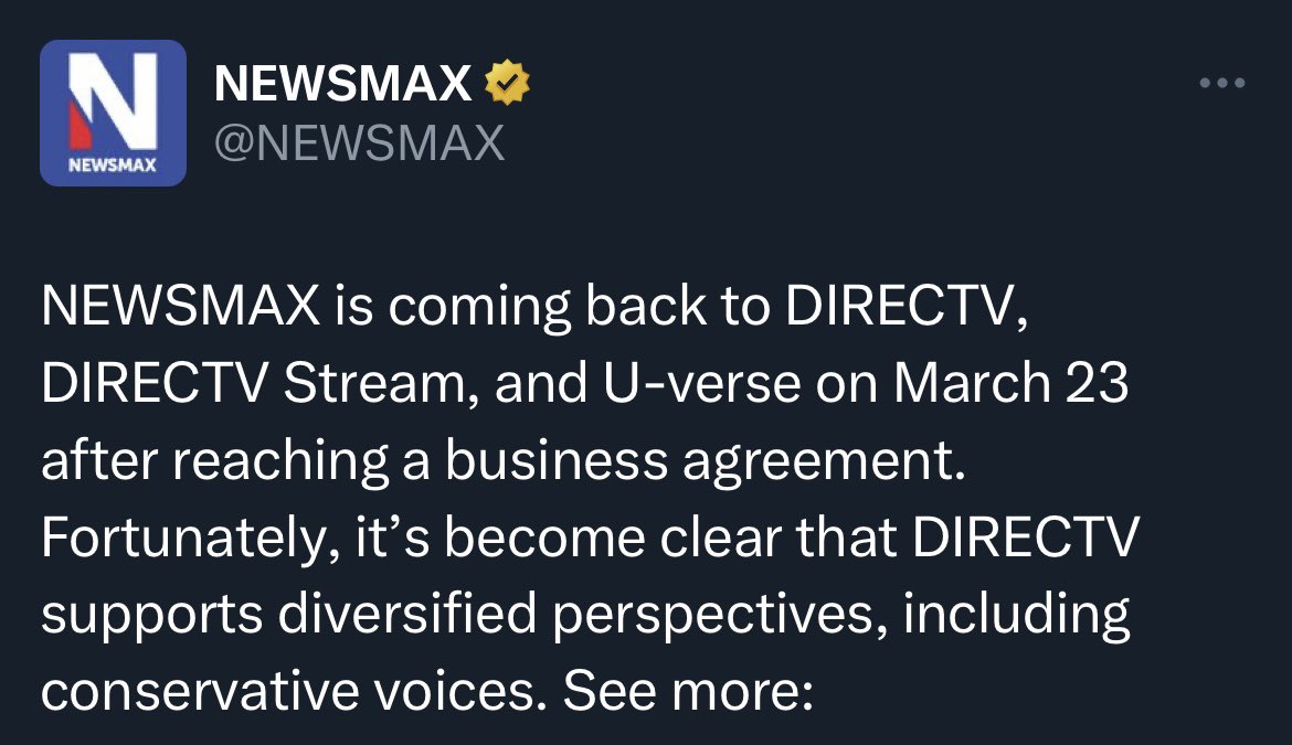 Gal67Pats's tweet photo. Almoat 30 years with @DIRECTV then I just saw this. Will be ripping that dish off tomorrow and getting cable. I won't support companies that support fascism! #BoycottDirectTV https://t.co/PhmSdLuQLM