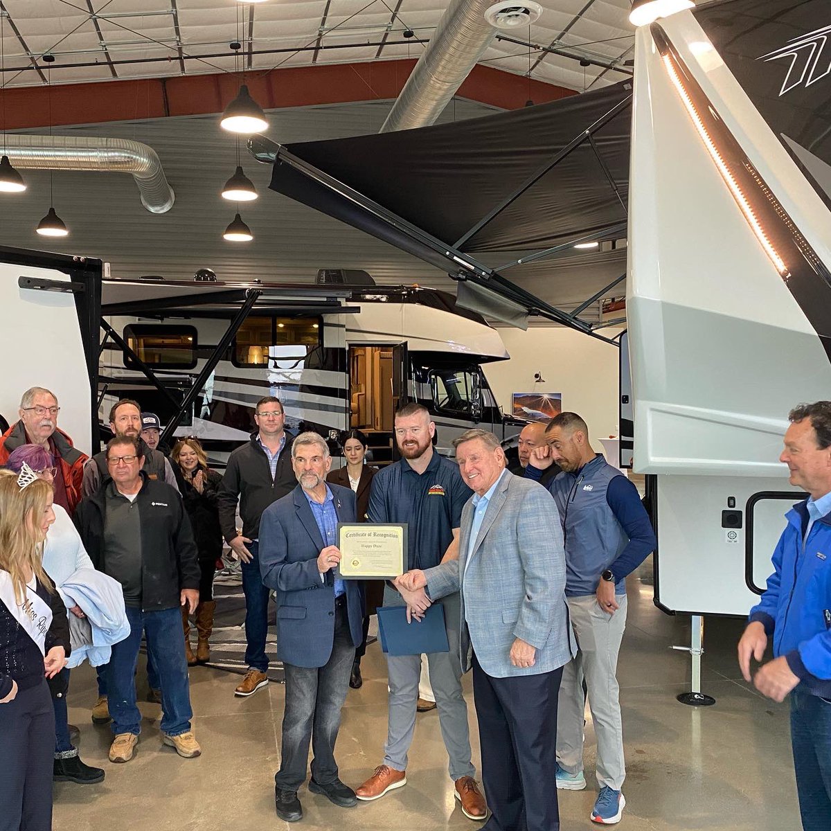 Sup_Rickman's tweet photo. Congratulations to Happy Daze RV -Ripon on their Grand Opening ribbon cutting. Welcome to Ripon and San Joaquin County!
#sanjoaquincounty #riponca #cityofripon #happydazerv https://t.co/AJFTJoN0gJ