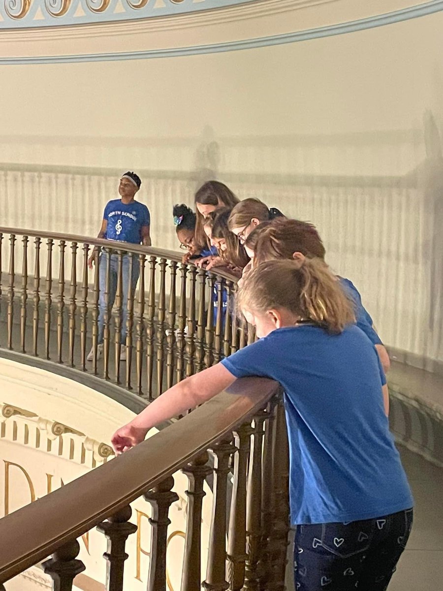 MrsB323's tweet image. The North School Notables sang at the Missouri State Capitol today for Arts Education Advocacy Day! We also had a lot of fun touring the Capitol building! #WeAreElementary #JCSchoolsChampions #MusicEducation #Proud2BNorthies