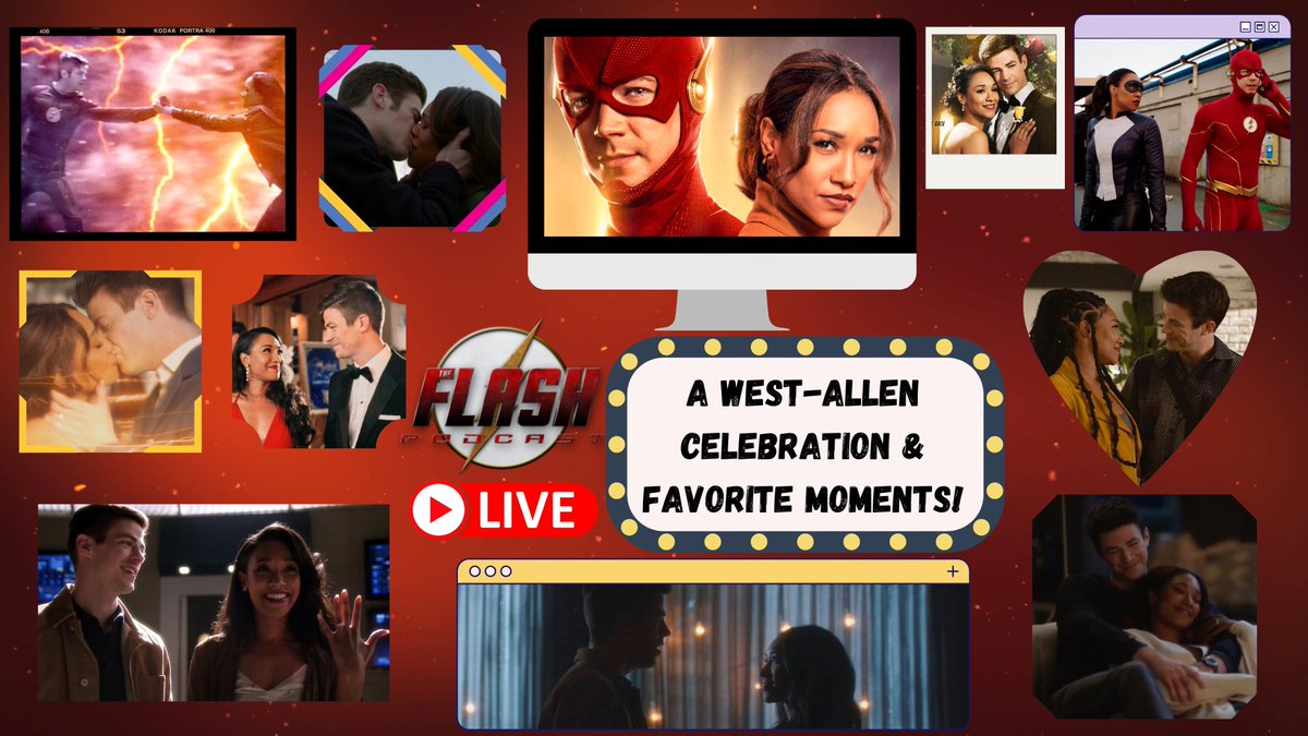 TOMORROW @ 9:30 PM ET - it's all about #WestAllen as we celebrate #Arrowverse's Gold Standard Couple w/ favorite moments &amp; hopes for them in #TheFlashSeason9! We want to hear from YOU in the LIVE CHAT so see u tomorrow! bit.ly/3JCCftQ #9YearsOfWestAllen #WestAllenForever