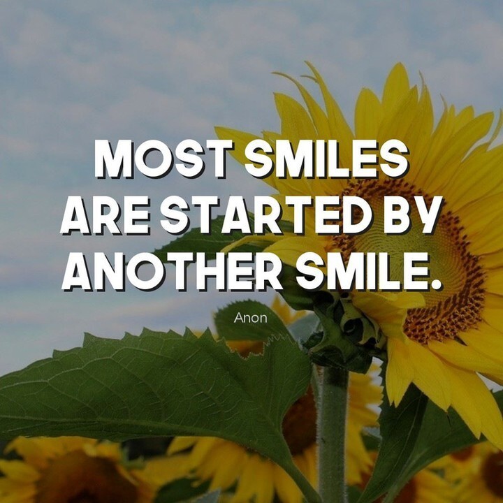 Most smiles are started by another smile.

#instagood #follow #amazingposts #quotesamazing #richquotes #lifestagram #quotesoninstagram #sharequotes #motivationalspeaker #motivationalspeech #motivationalvideos #inspirationvideo #millionairestutor #instagrowth #iggrowth #succe…