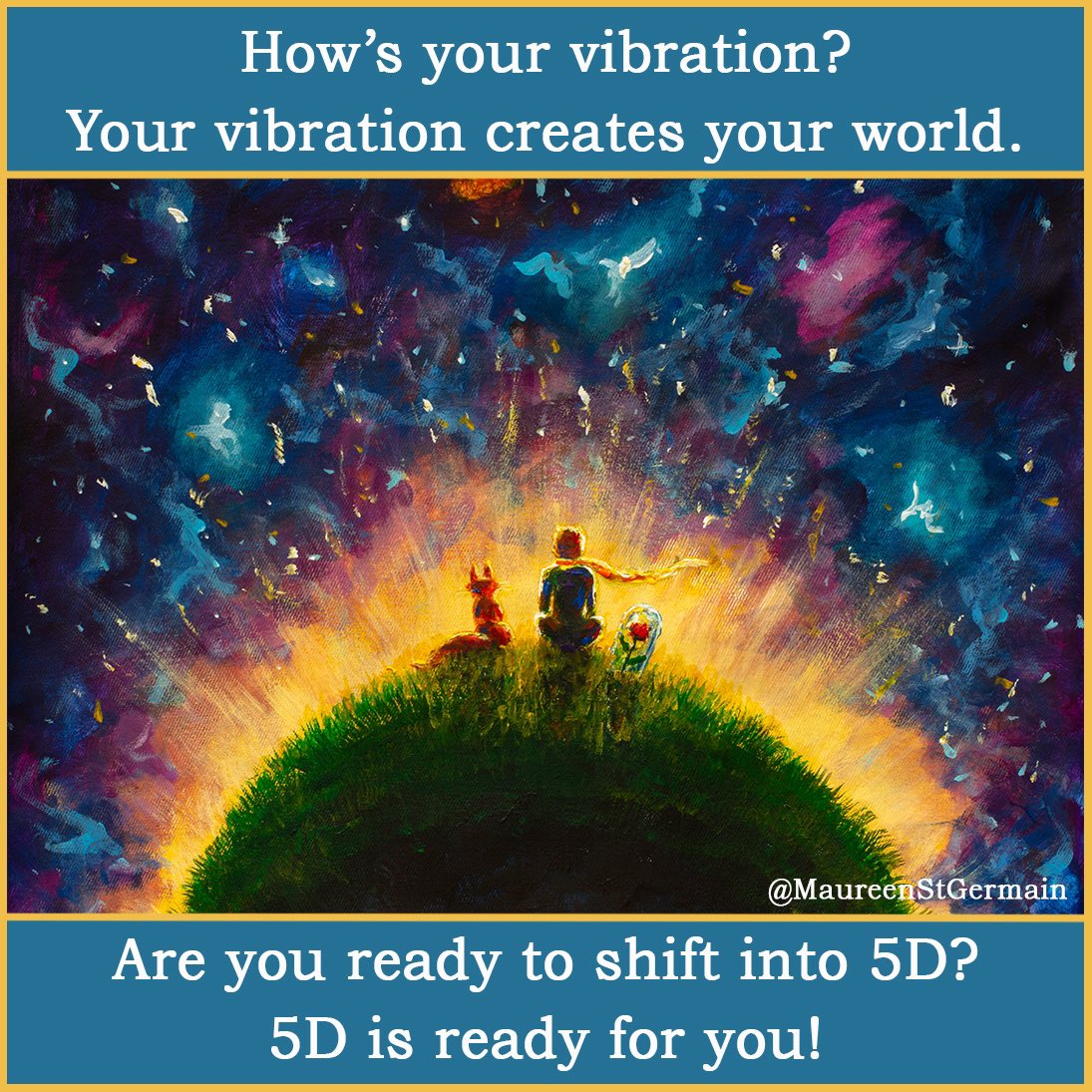 mjstgermain's tweet photo. Is 5D calling you? Have you felt the pull? Do you need some help navigating your way into this new way of life? 

Beyond the Flower of Life, Waking Up in 5D, and Mastering Your 5D Self by Maureen St. Germain can help you with that roadmap. 
1/ https://t.co/GoOjsiM0Gz