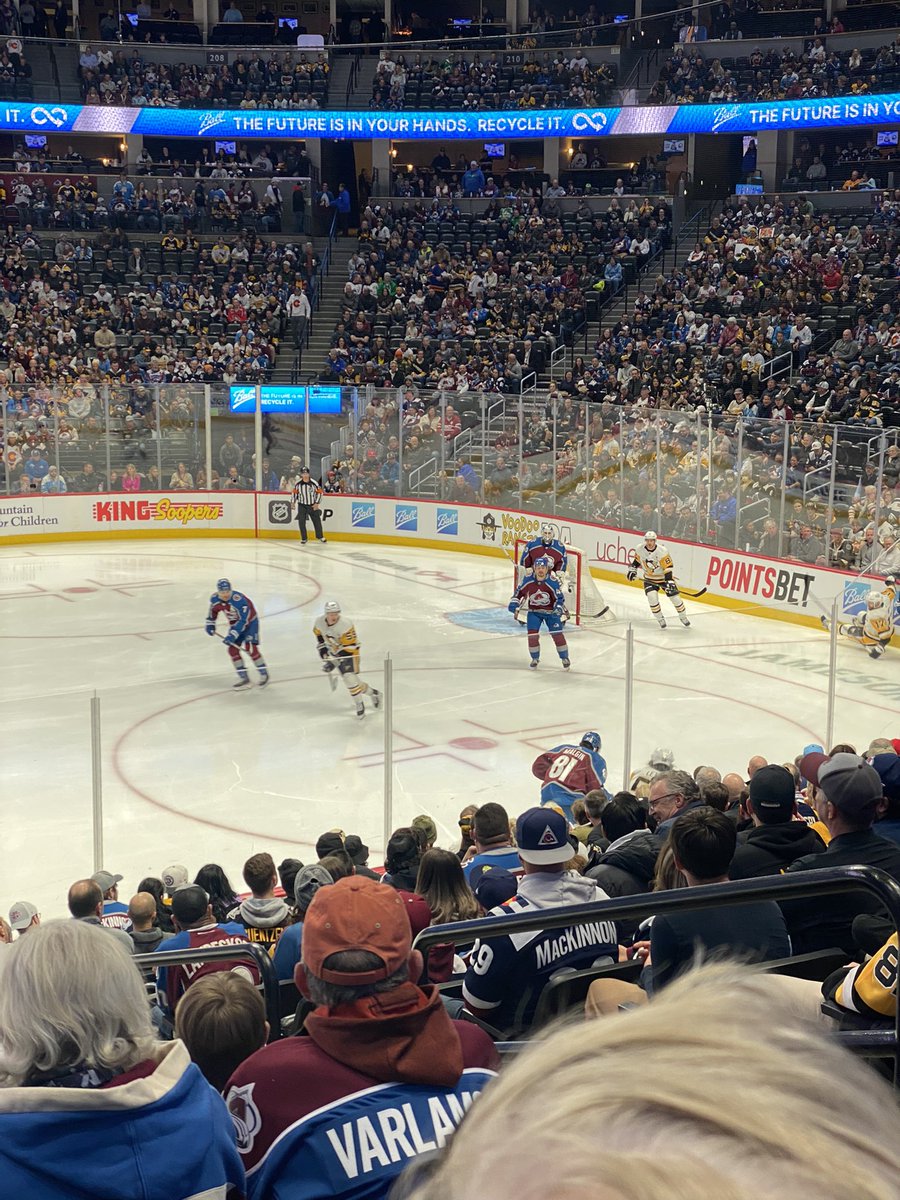 Survived the 1st period in enemy territory!!  Let’s Go <a href="/penguins/">Pittsburgh Penguins</a> 

#LetsGoPens 
#NHL 
#PensVsAvs