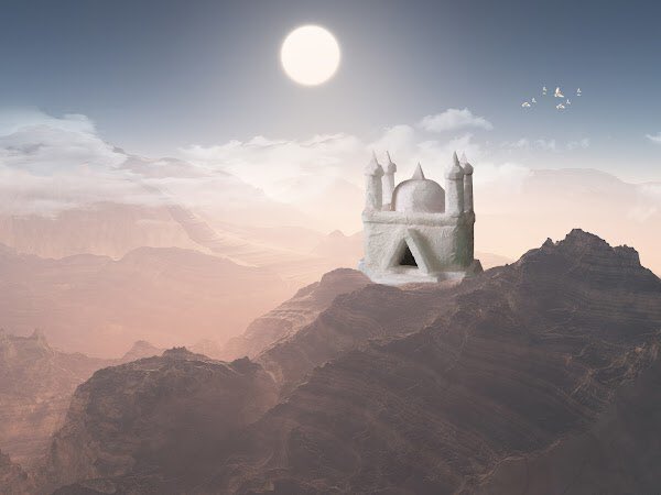 GN n Ramadan Mubarak 🌙 

—

Hand crafted miniature 🕌 📸 🎨 

Available on <a href="/opensea/">OpenSea</a> 

Link in thread 🌙