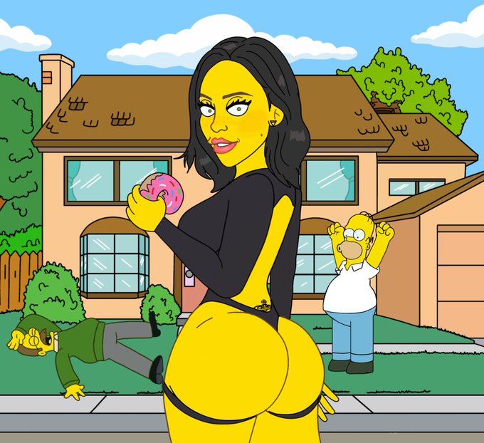 They turned me into a Simpson! Lmao https://t.co/Y8tmEF8diV