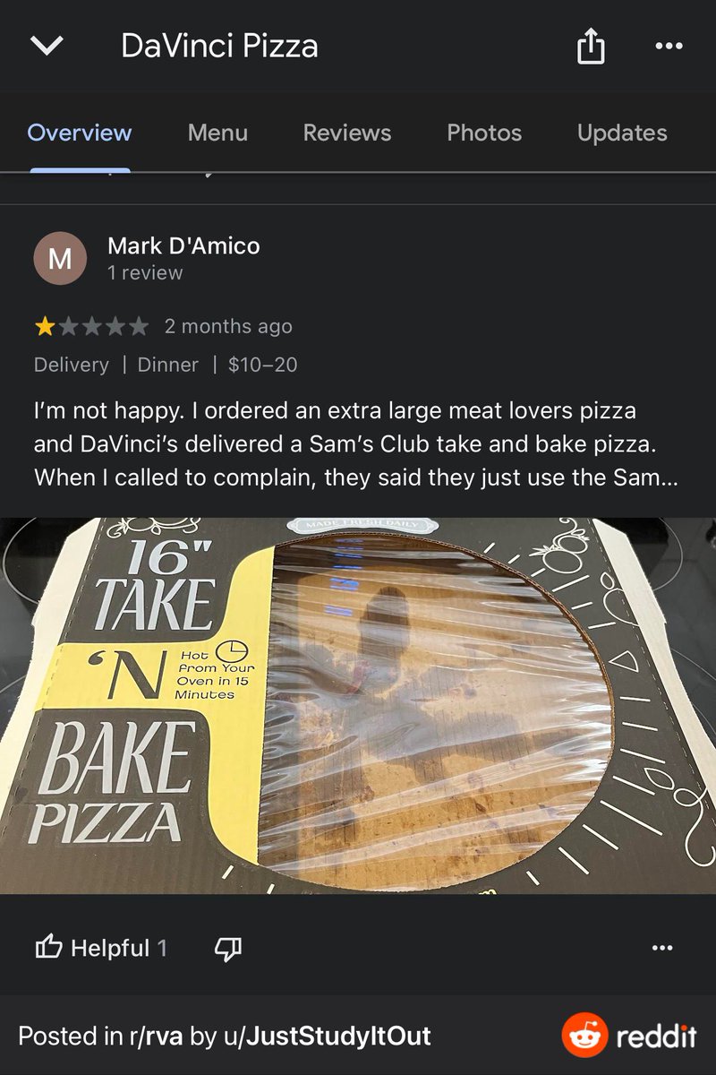 kingmoleman on Twitter "Losing it at this local pizza place delivering