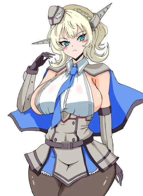 実は胸から下も描いてあったがトリミングされていたコロラド。 